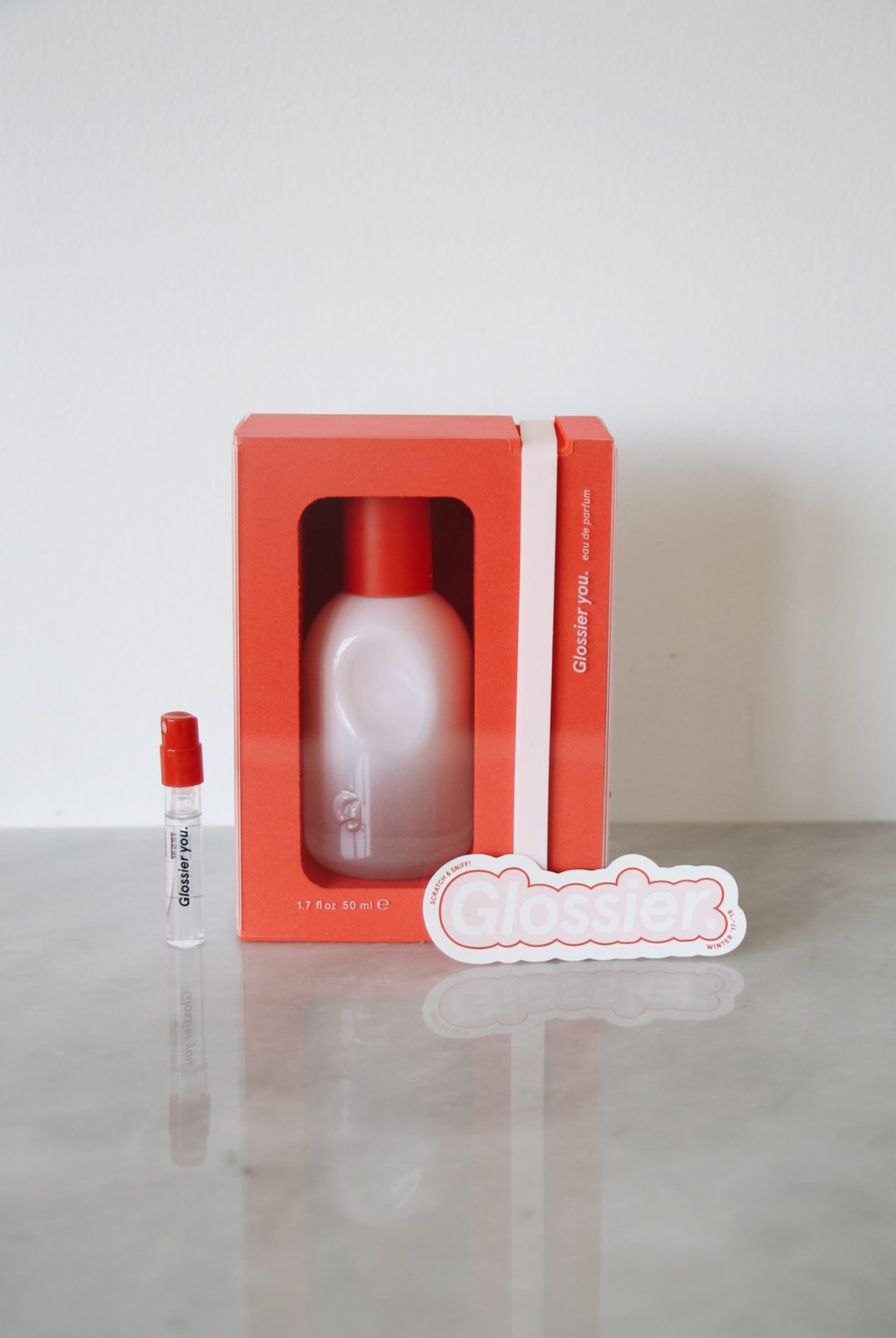 Glossier's New Fragrance: Glossier You - collectionofvials.com