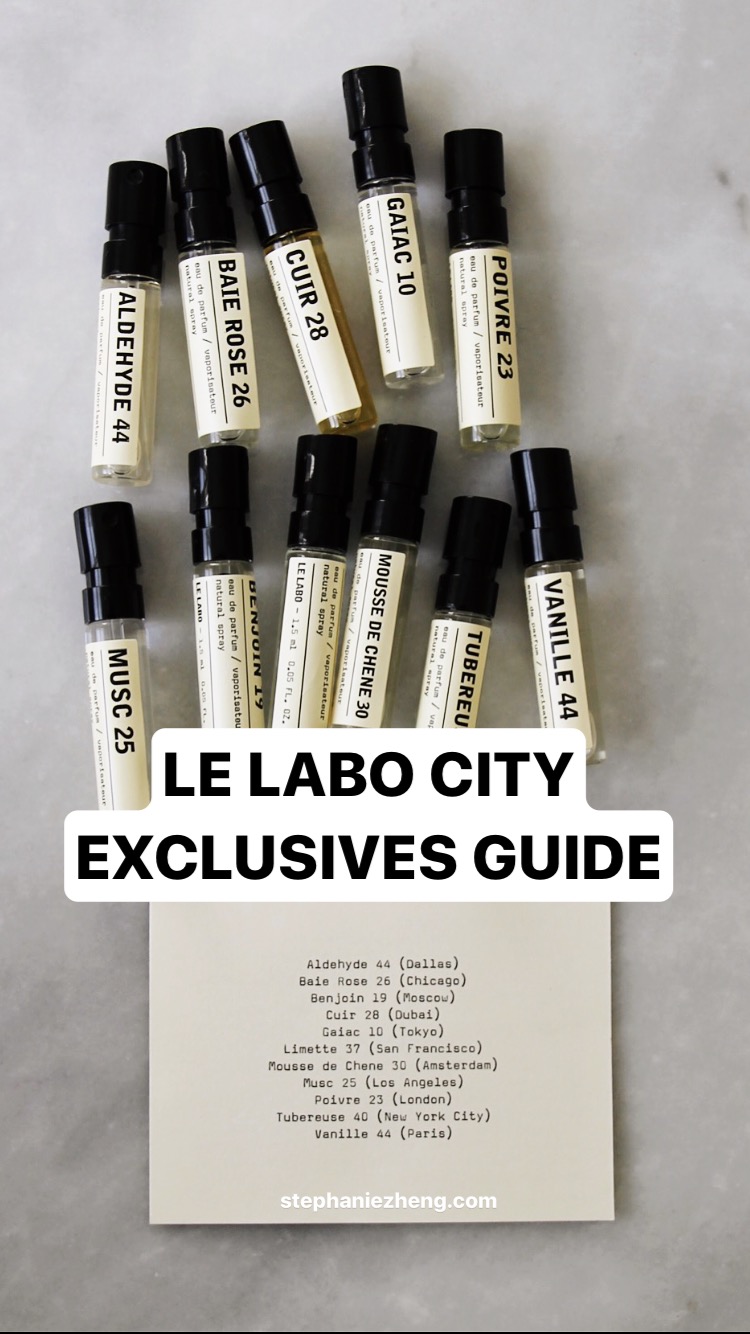 Le Labo City Exclusives Guide